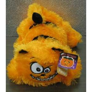   Toys H02821 11.5 Orange Halloween Cat with Sound and Blinking Eyes