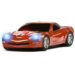  Road Mice Chevy Corvette Wireless Mouse   Red Electronics