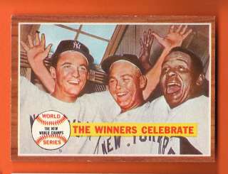 1961 World Series Records #237   The Winners Celebrate  