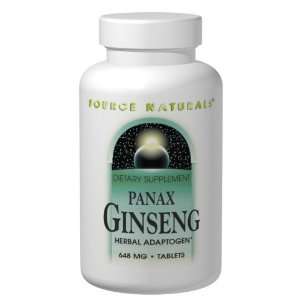 Ginseng (Panax Ginseng Root) 648mg 250 tabs from Source 