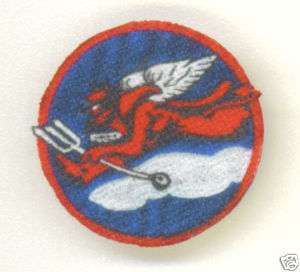 WWII US Tuskegee Airmen 332nd Fighter Group Patch  