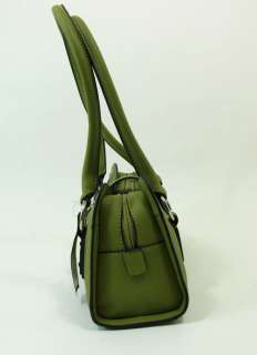 Dasein Purse Handbag Shoulder Bag Green Buckle Silver Detail Long 