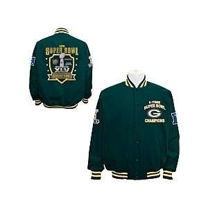   Super Bowl XLV Champions Cotton and Canvas Jacket