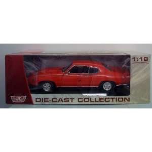  1969 Pontiac GTO Diecast Scale 1:18 by Motormax: Toys 