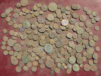 250 UNCLEANED Ancient ROMAN COINS 3602  
