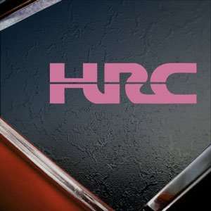  Honda Pink Decal Hrc Truck Bumper Window Vinyl Pink Sticker 