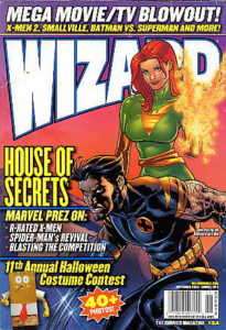 WIZARD Magazine #134 PHOENIX & ULTIMATE WOLVERINE cover  