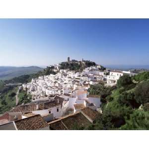  Village of Casares, Malaga Area, Andalucia, Spain Premium 