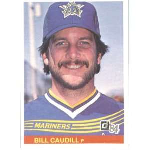  1984 Donruss # 118 Bill Caudill Seattle Mariners Baseball 