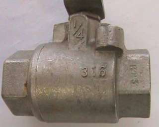 BoBo SS Ball Valve 1000 WOG 316 Stainless Steel  