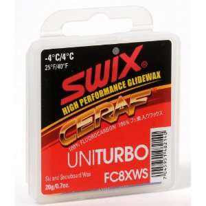 Swix CERA F White Universal Turbo Wax (40g): Sports 