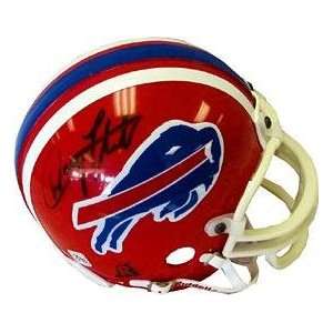  Doug Flutie Autographed Mini Helmet   Autographed NFL Mini 