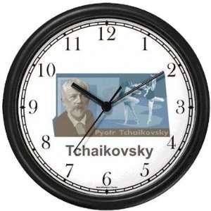 Peter Tchaikovsky 1 Musician   Music Composer Wall Clock by WatchBuddy 
