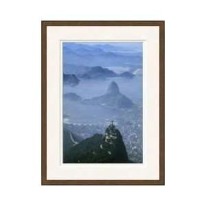  Famous Statue Rio De Janeiro Framed Giclee Print