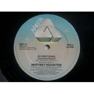  WHITNEY HOUSTON So Emotional 12 Whitney Houston Music
