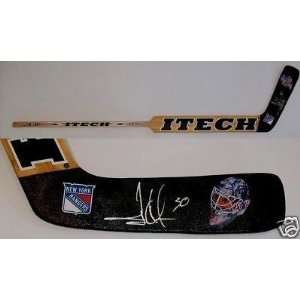 Henrik Lundqvist Signed Stick   Sweden 