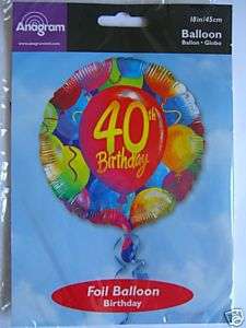 40th Birthday Party Items items in Eds Party Pieces store on !