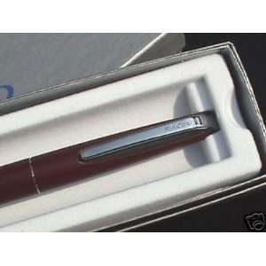  Cross Satin Maroon and Shiny Chrome Clip Style Pen 