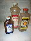 Collectible Medicine bottles   Witch Hazel x2 and Mineral Oil