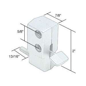  CRL White Step On Patio Door Lock by CR Laurence: Home 