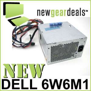 New Dell Precision T3500 525 Watt Power Supply PSU   6W6M1, 06W6M1 