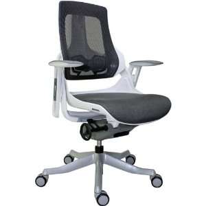   Wau Ergonomic Mesh Office Chair (White Frame): Office Products