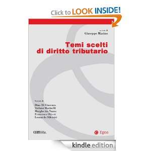 Temi scelti di diritto tributario (Certi) (Italian Edition): Giuseppe 