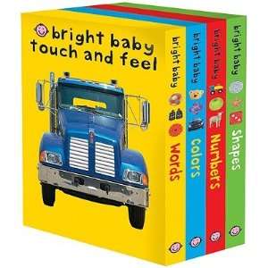  Bright Baby Touch and Feel: Words/Colors/Numbers/Shapes 