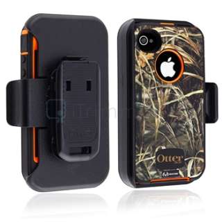   Defender Realtree Camo Case Max 4HD BLAZED+Guard for iPhone 4 4S
