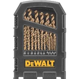  DEWALT DW1269 29 Piece Cobalt Pilot Point Metal Drill Bit Index Set 