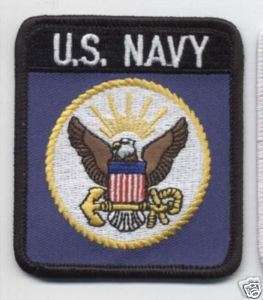 United States Navy Seal Crest Square Patch USN  