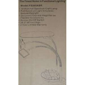   Spectrum Craft Lamp, with Document Clip and Magnifier