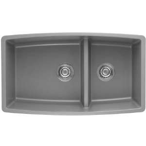  Blanco Granite Undermount Double Bowl Kitchen Sink 441309 