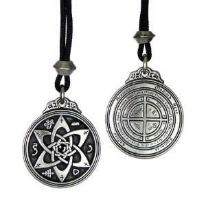   Pentacle Pendant Hermetic Enochian Kabbalah Pagan Wiccan Jewelry
