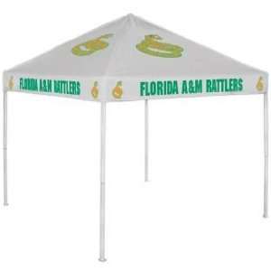 Florida A&M Rattlers FAMU NCAA White Canopy Tent With Frame  