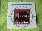 Duran Duran   The Wild Boys signed 7 inch Single  