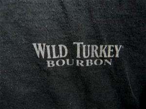 Wild Turkey Bourbon Whiskey Logo T shirt Size XL  