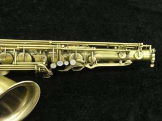 BUFFET 400 Series Professional Dark Matte Finish Tenor Saxophone 