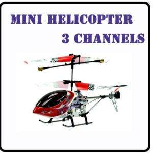 METAL Upgrande 3 Channel Micro RC Mini Helicopter 6020  