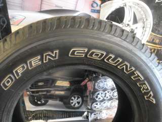 17 TOYO OPEN COUNTRY A/T P255/65R17 255/65/17 158A  