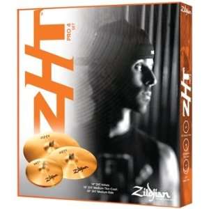  Zildjian ZHT 4 Pro Box Set (ZHT Pro 4 pc Cymbal Pack 