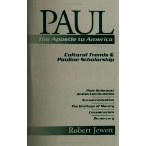   Trends and Pauline Scholarship [Paperback] Robert Jewett Books