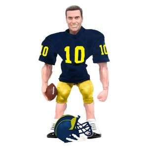  Tom Brady (Michigan Wolverines) Ncaa Gladiator Figure by 