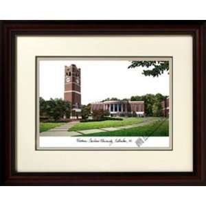 Western Carolina University Limited Edition Framed Lithograph Print