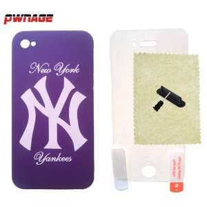   Yankees iPhone 4 Case (Purple) (5 Items) (Pwnage): Everything Else
