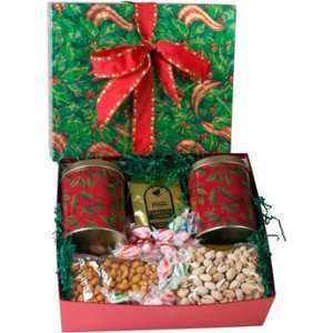 Holly Ribbon Deluxe Gift Set  Grocery & Gourmet Food