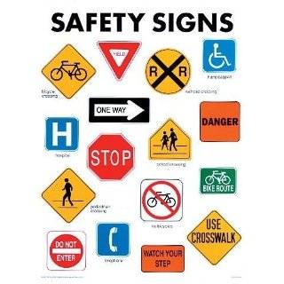 Safety Signs Cheap Chart by Frank Schaffer ( Wall Chart   Sept. 11 