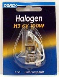 Dorcy 41 1681 H3 6V 100 Watt Halogen Bulb  