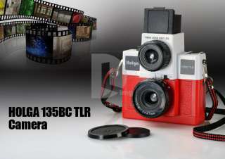   135BC TLR Twin Lens 35mm lomo Camera Red White 614572170124  