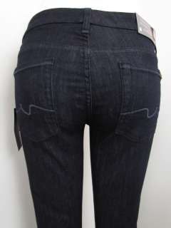 NEW 7 Seven For All Mankind KIMMIE STRAIGHT Jean Women SZ 28 RINSE 2 